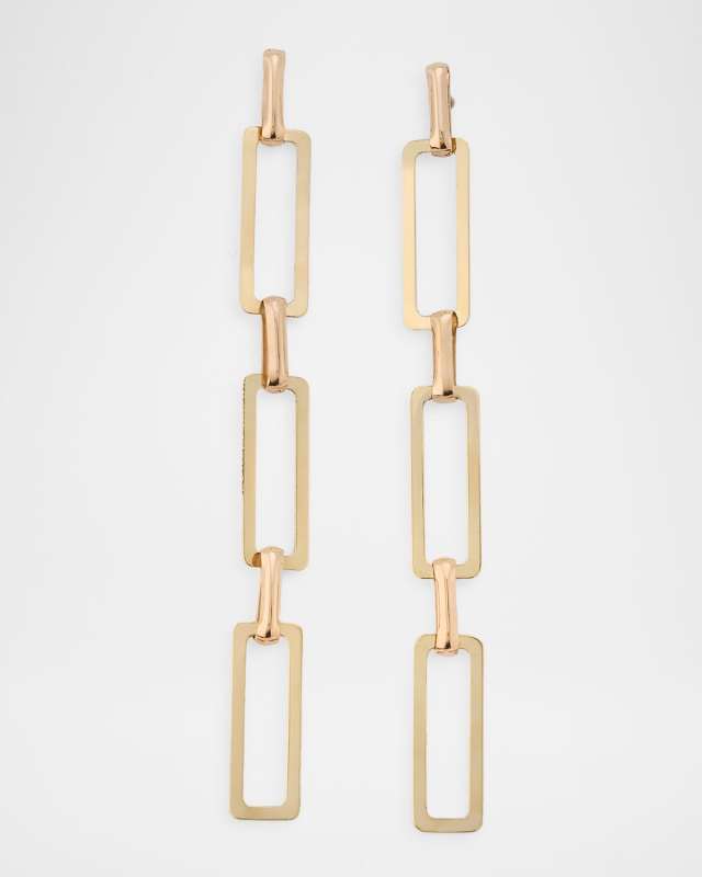 Paperclip Linear Earrings